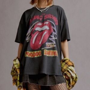 DAYDREAMER The Rolling Stones Voodoo Lounge 1994 Crewneck Graphic Merch Tee Sz S